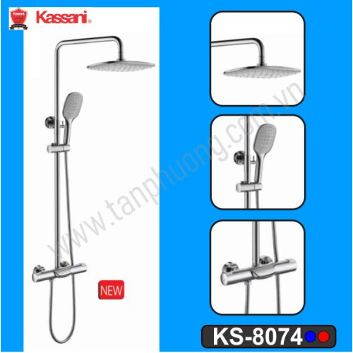  BỘ SEN CÂY NÓNG LẠNH ĐỒNG THAU KS-8074